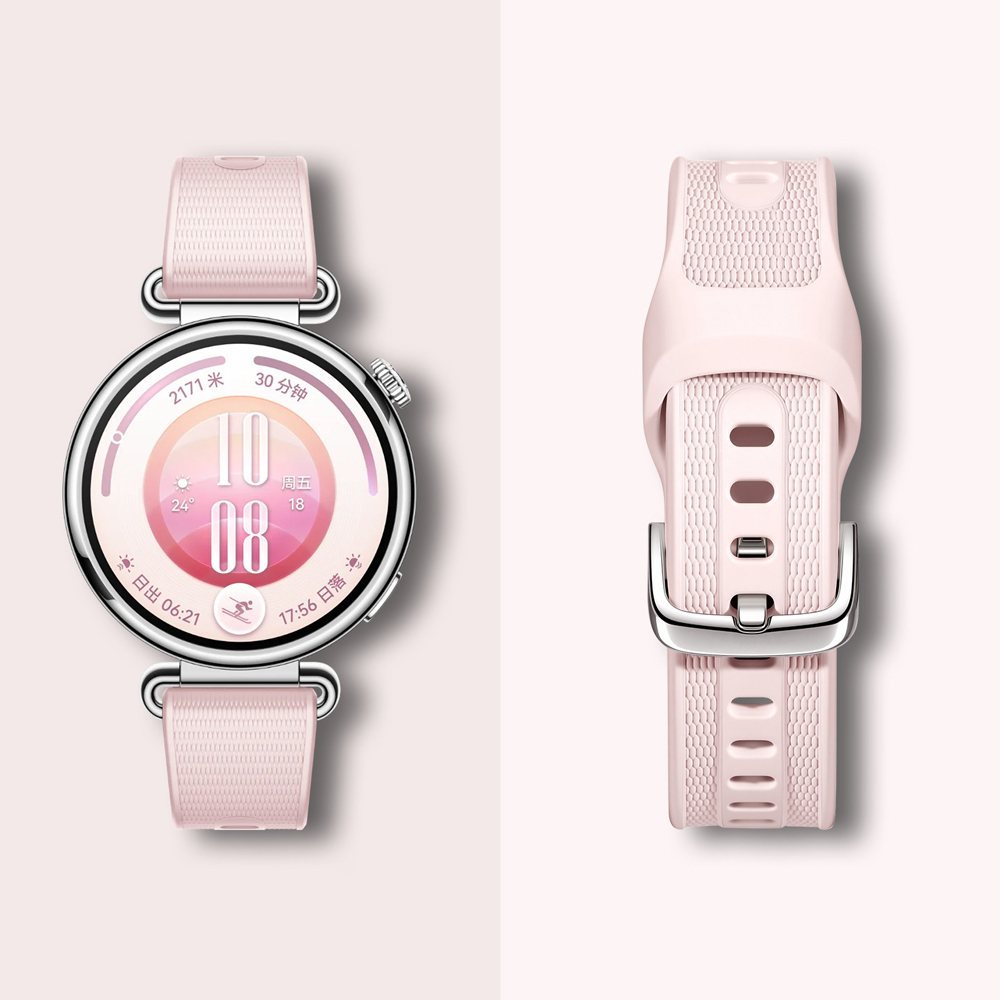 Titan Smartwatch Accessories - Correa de caucho fluorado para HUAWEI