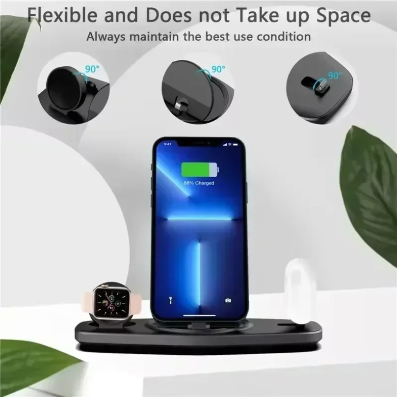 Cargador Inalámbrico Rápido 3  - Smartwatch X12 reseña y precio