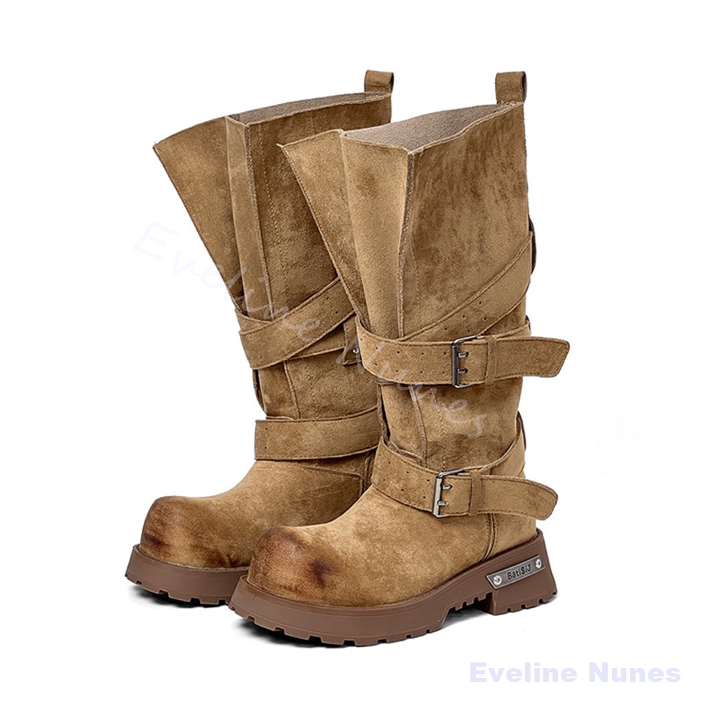 Botas de Motociclista de Plata - Leather Classic Strap reseña y precio